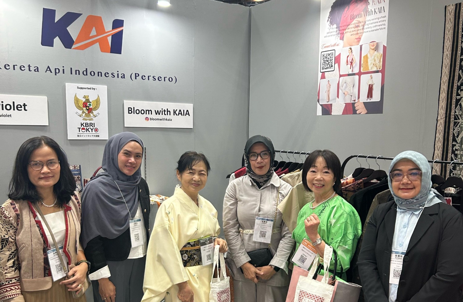 Dari Stasiun ke Fashion World Tokyo 2025: Perjalanan Produk UMKM Bersama KAI