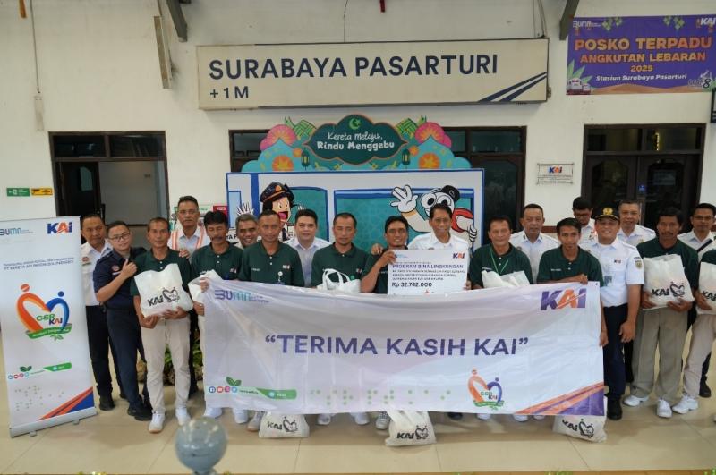 Rp8,1 Miliar dari KAI: Dorong Ekonomi Lokal Lewat Program Tanggung Jawab Sosial